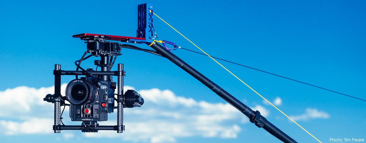 Feather Camera crane carbon fiber adventure jib Travel jib portable camera equipment